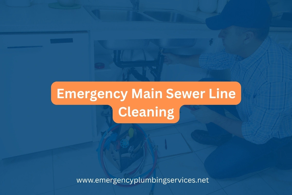 Emergency Main Sewer Line Cleaning Near Me – Across USA