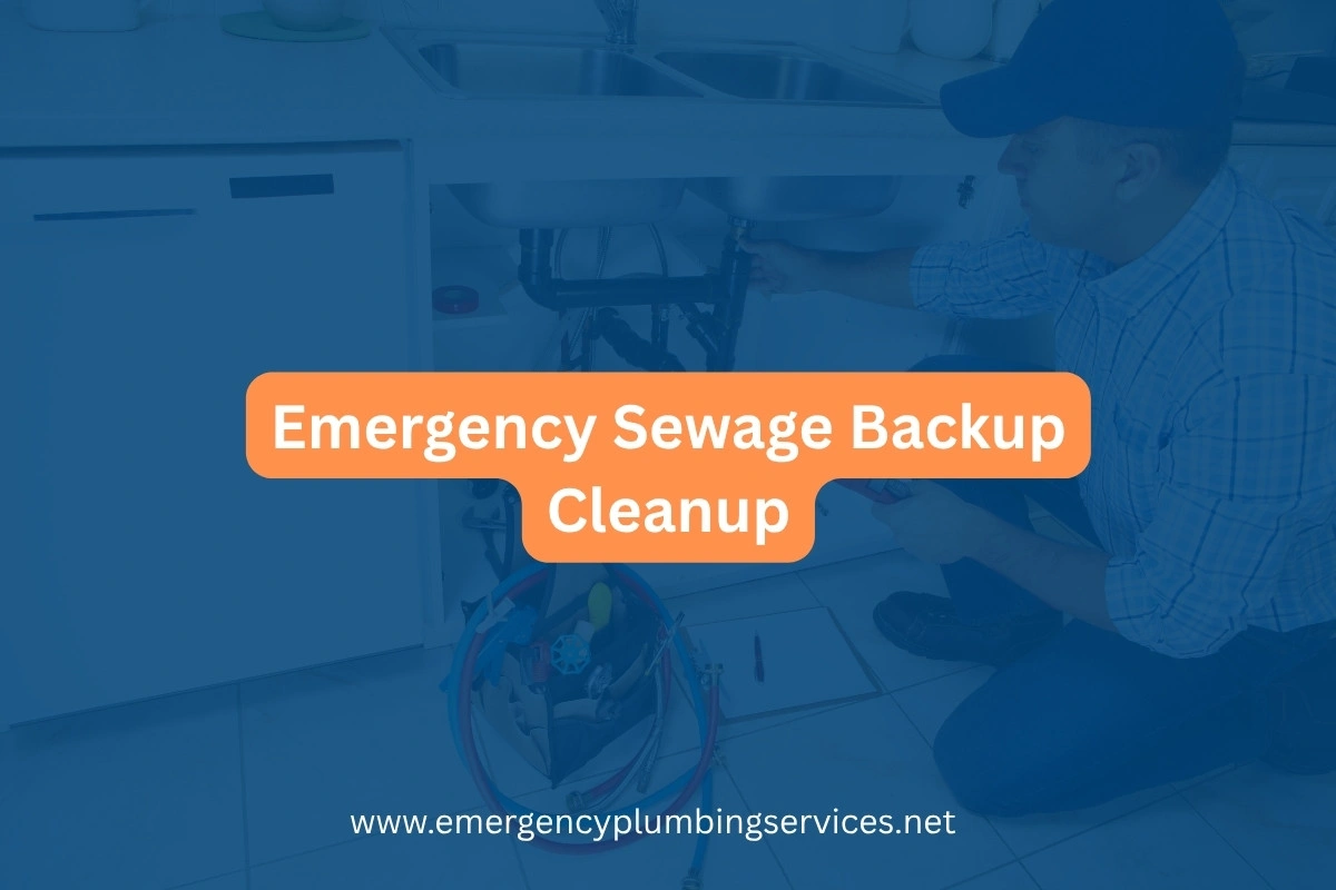 Emergency Sewage Backup Cleanup Near Me – Across USA