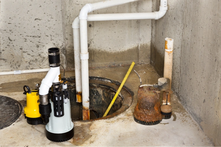 Flooded Basement Pumping & Sump Pump Repair